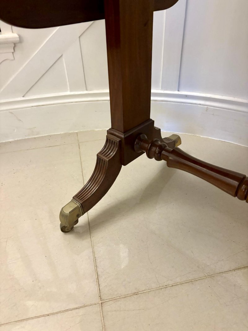 Exquisite Antique Regency Freestanding Mahogany Sofa Table